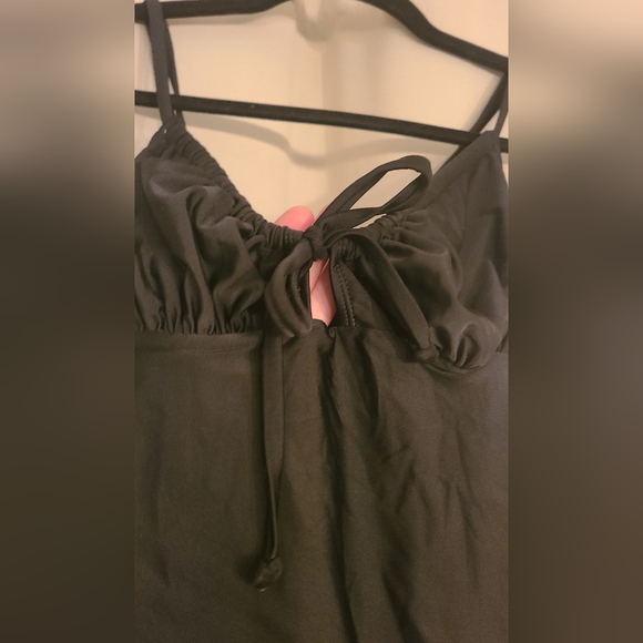 The Frolic Maternity Black Ruched Side Swimsuit- One Piece - NWT - Size US 2 - Picture 5 of 5
